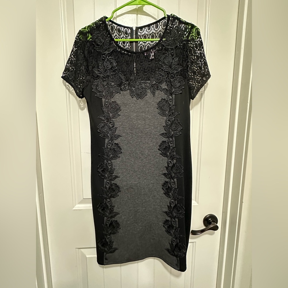 New Black and Gray Dress